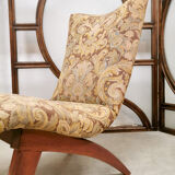 Vintage Dutch design easy lounge chair bG. Van Os