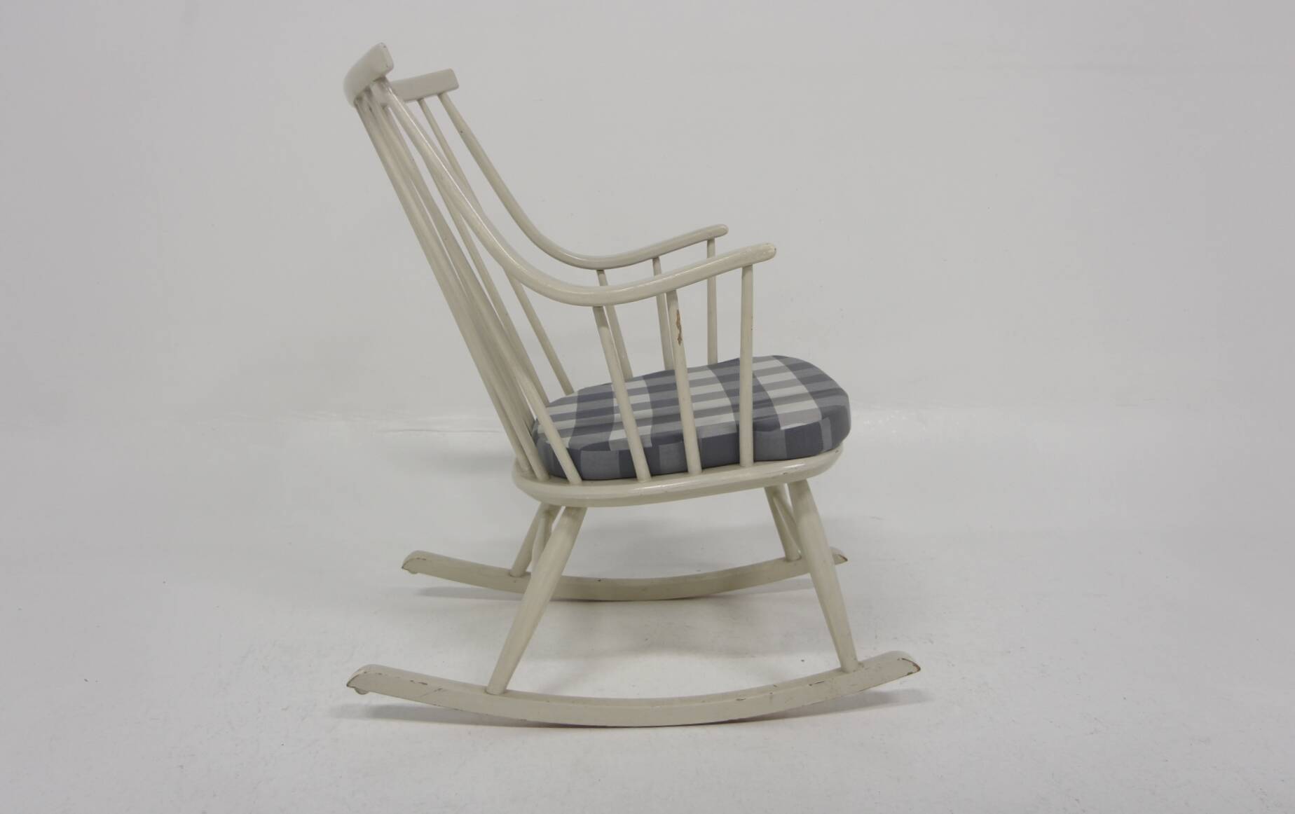 Scandinavian rocking chair "Bohem", Lena Larsson, Sweden, 1960