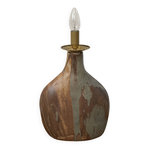 lampe en céramique émaillée,