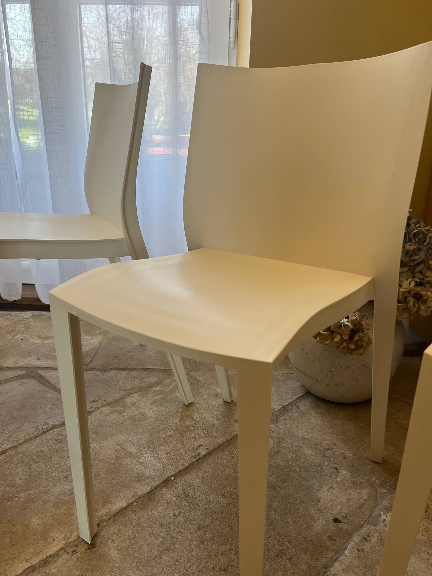 4 superb slick-slick chairs by Philippe Starck for Xo Design