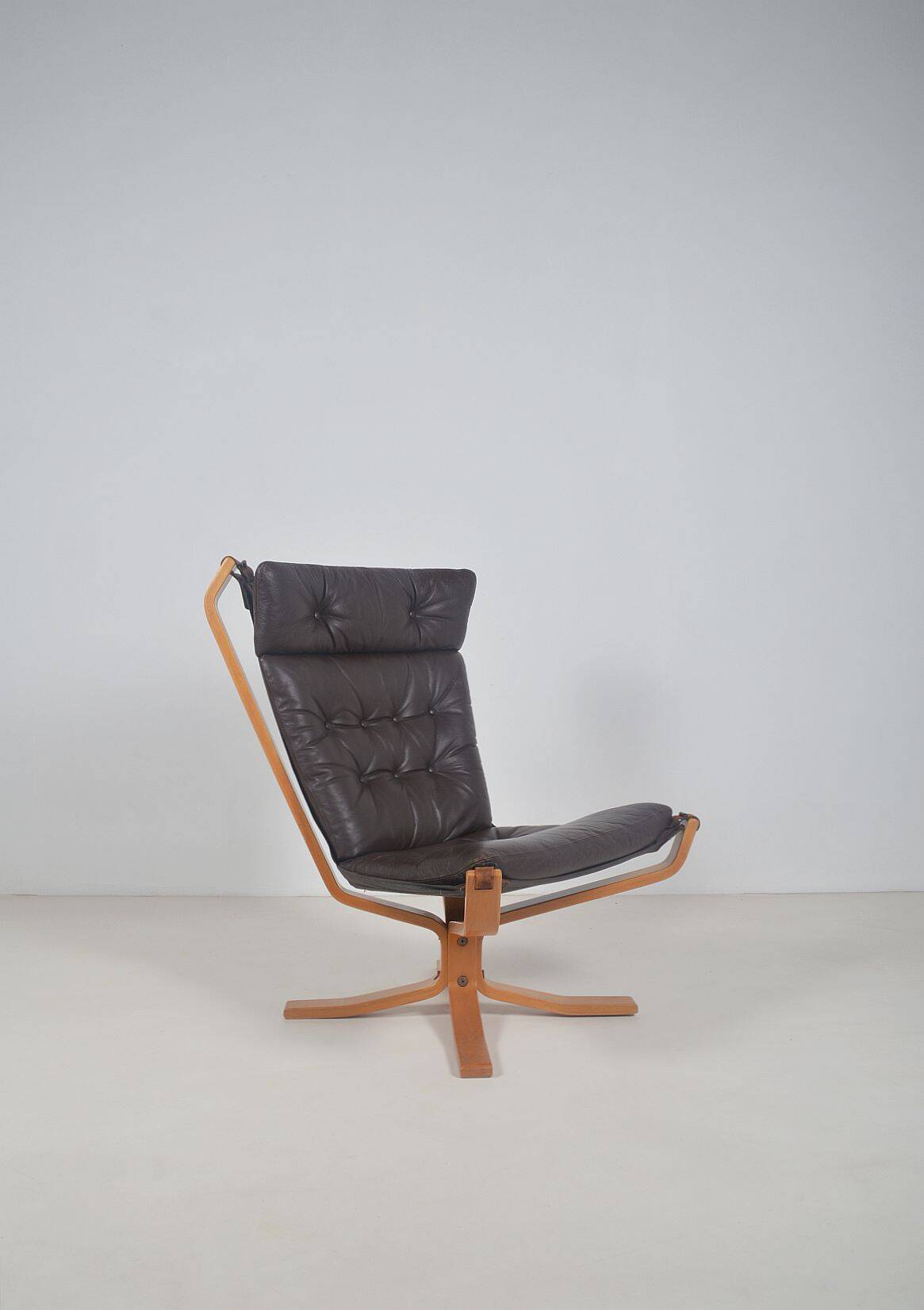 Danish Superstar armchair by Genega Møbler, high model, 1970s