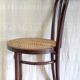 Bentwood and traditional cane chair - mid-20th century