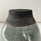 Celadon raku bowl