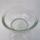Bulb vase, hyacinth, pressed glass, molded