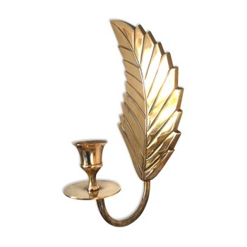 Candlestick sheet gold brass