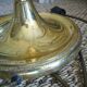 art deco floor lamp in brass shell shape flexible adjustment