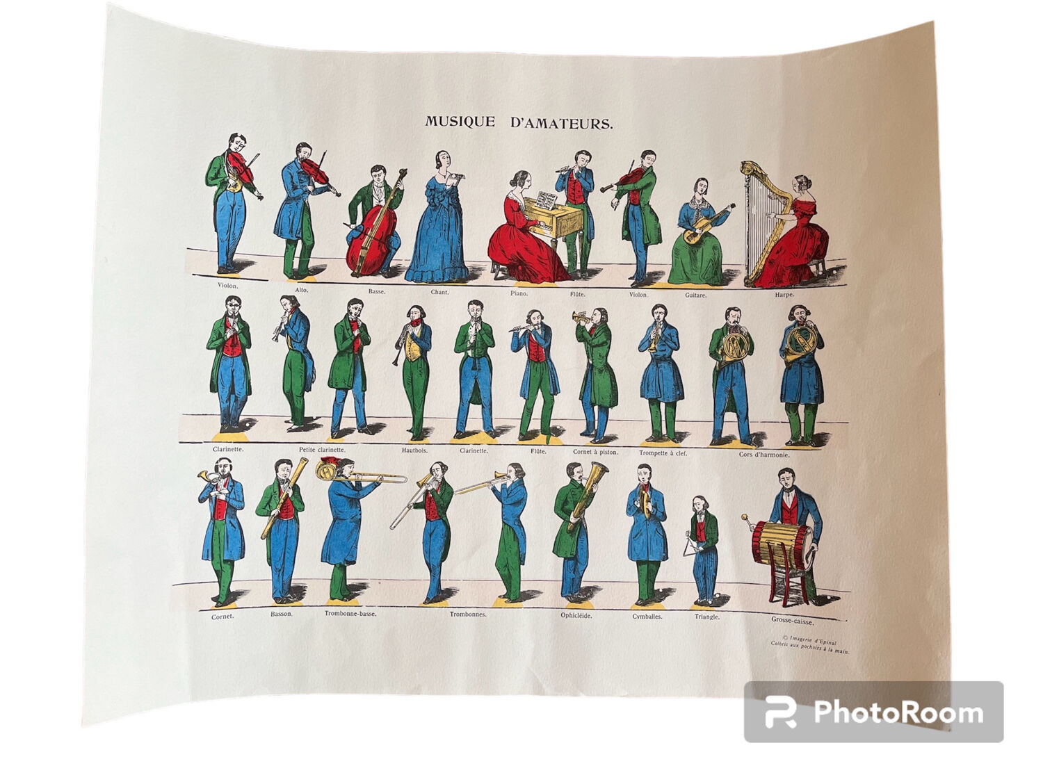 Epinal imagery engraving