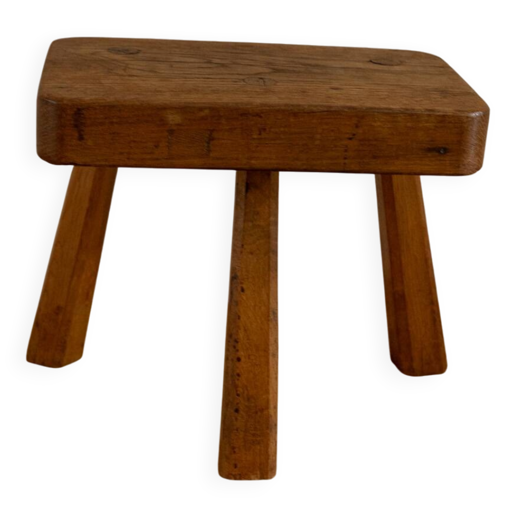 Vintage solid wood stool