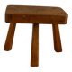 Vintage solid wood stool