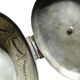 ABC Neoclassical Sugar Bowl, Silver-Plated Brass, Austria, 19th Century