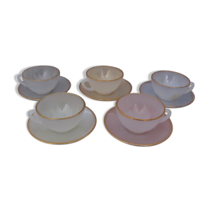 Ensemble de 5 tasses
