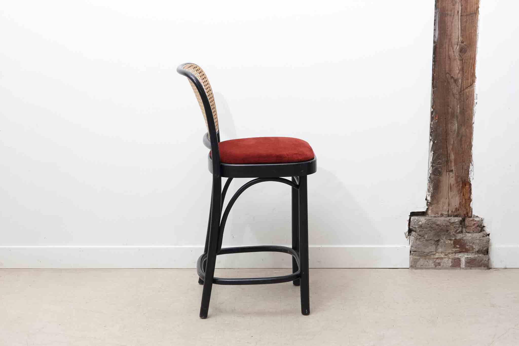 Ton high chair n°811 red and black
