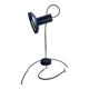 Vintage blue metal desk lamp