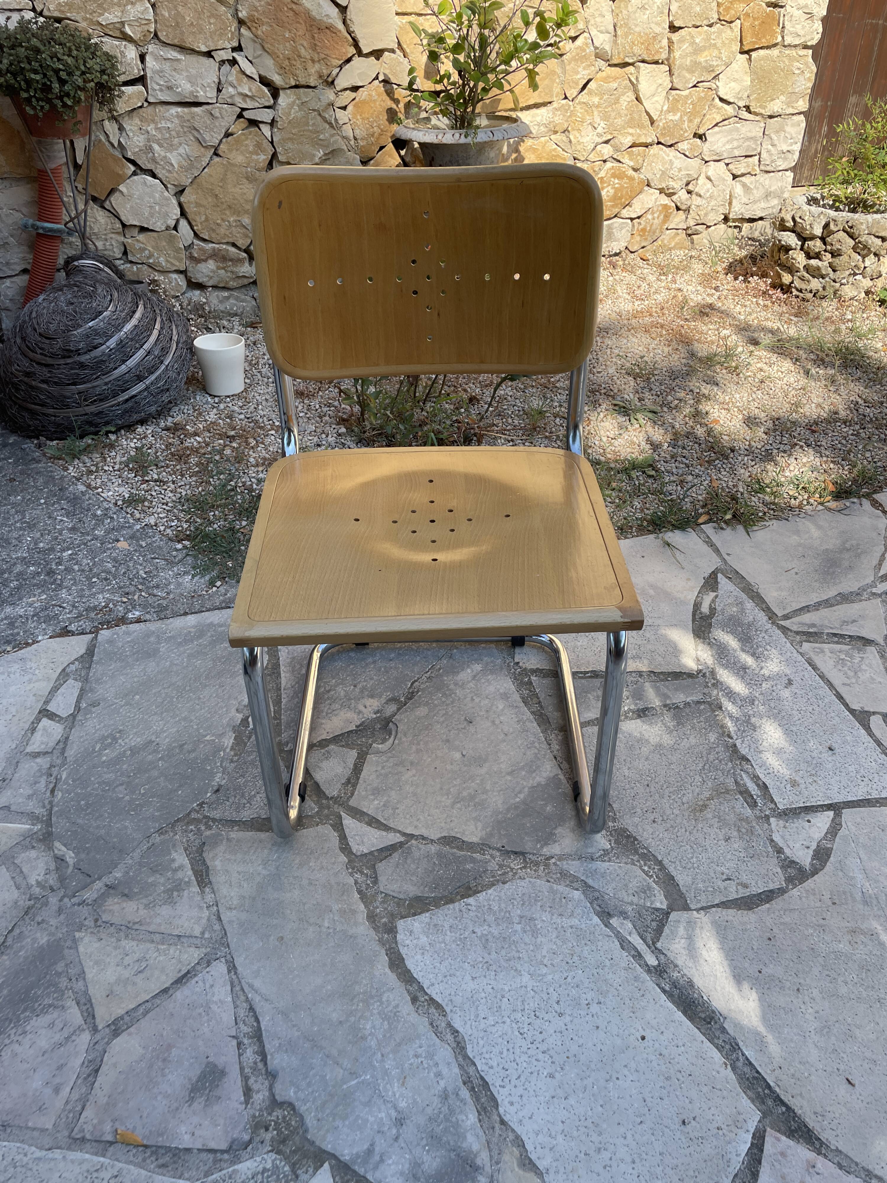Chaises "B32" Vintage par Marcel Breuer - 1990