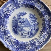 Duo of vintage Villeroy & Boch hollow plates "Burgenland"
