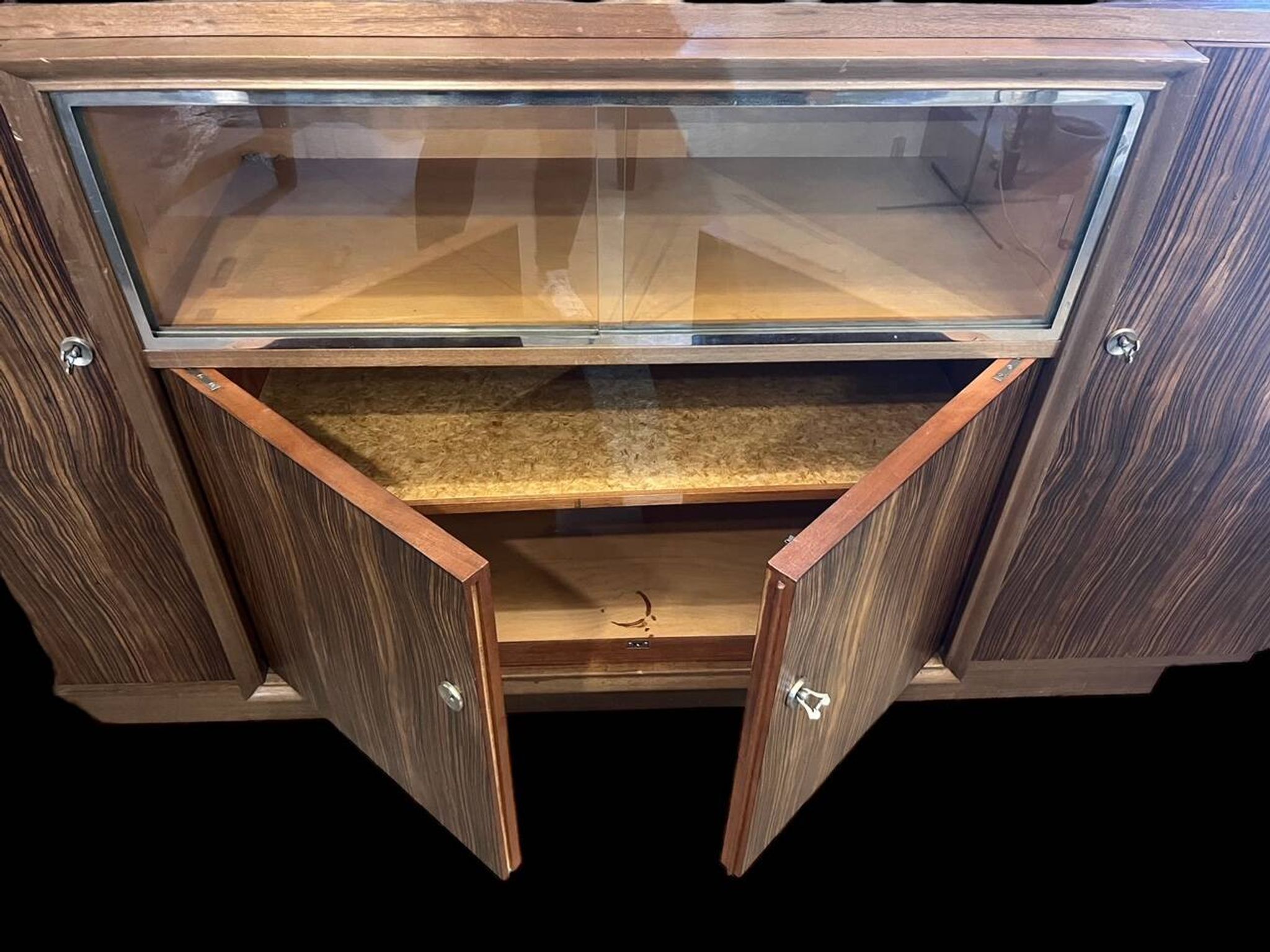 buffet art deco en ébène de macassar