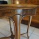 Gueridon in blond Walnut