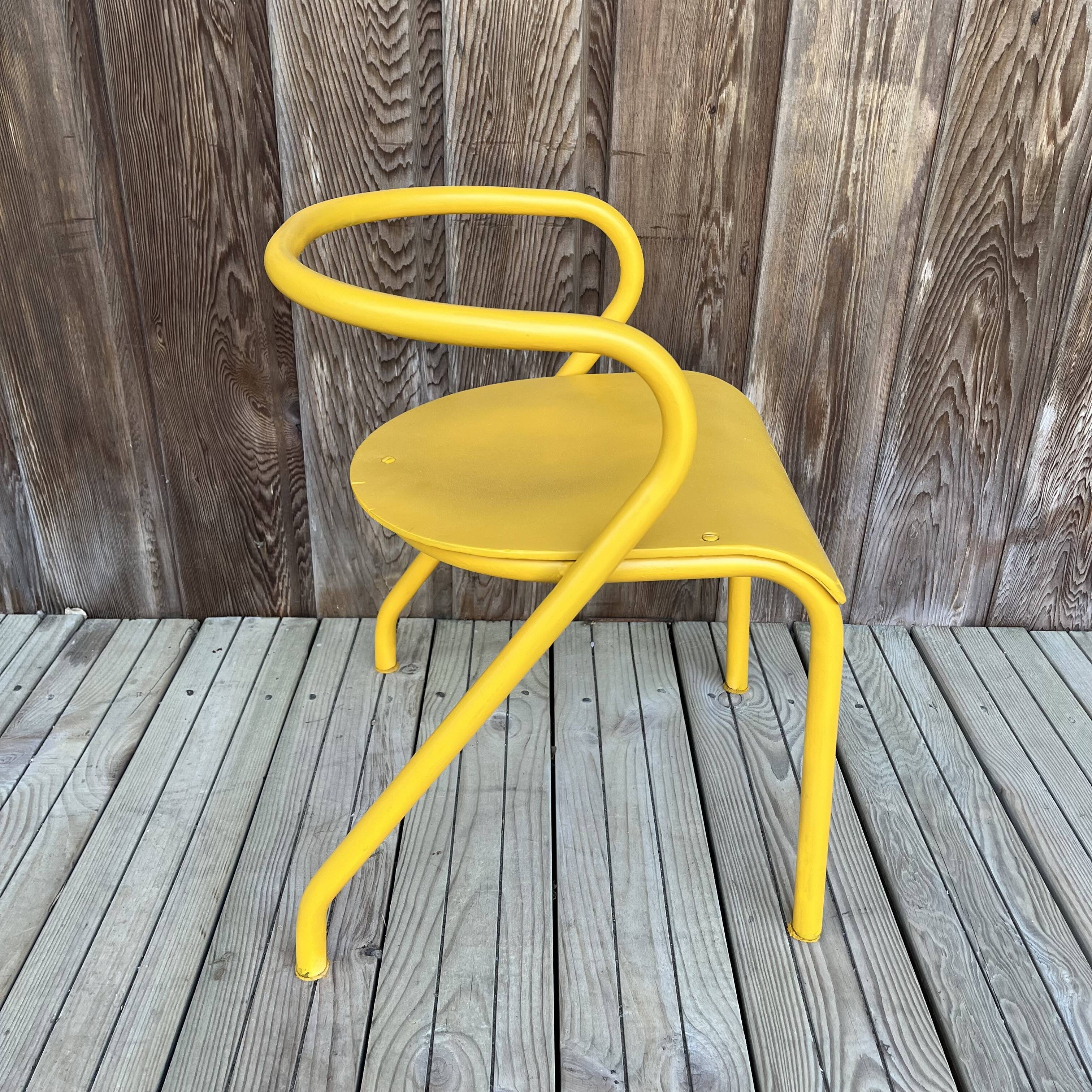 Jacques Hitier yellow children's chair