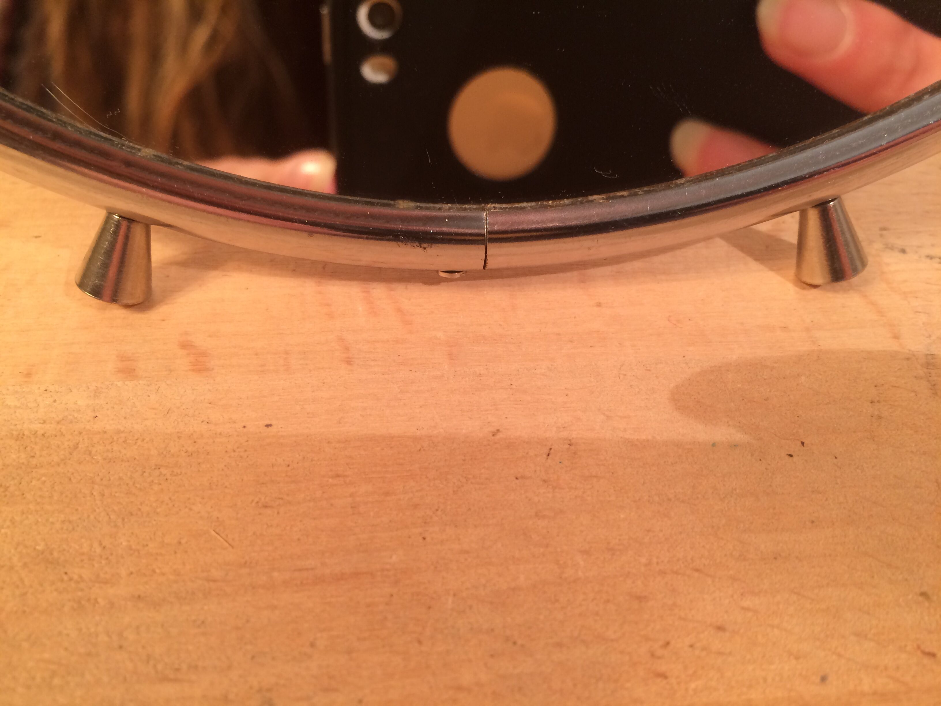 Miroir de barbier grossissant Arpin 24cm