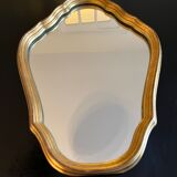 Gilded wooden table mirror