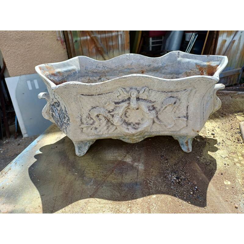 3 cast iron planters 1900: Charleville - Mézières