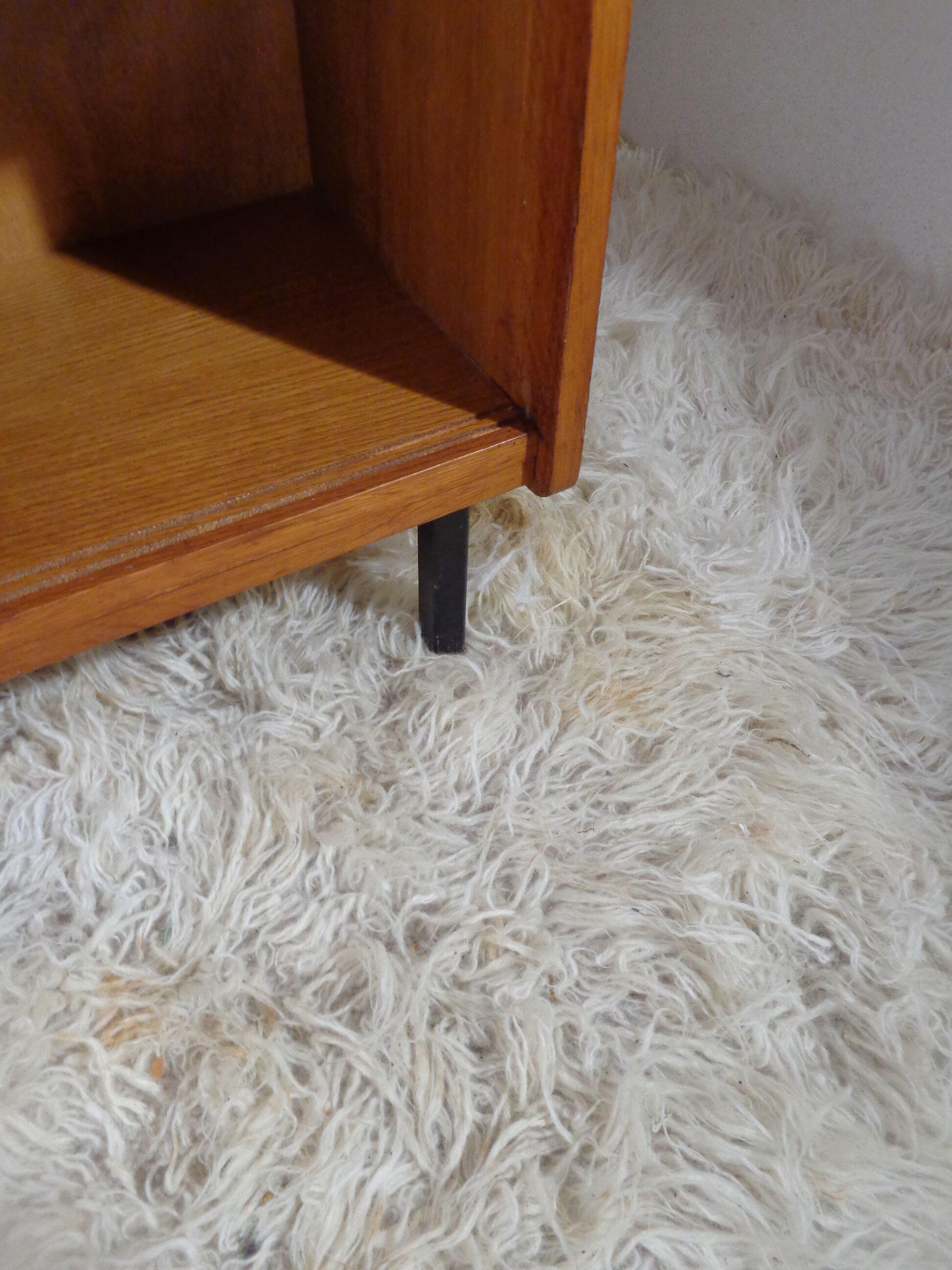 Vintage secretary of the 60s light wood