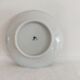 Asian saucer decoration blue white 19th century
