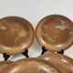 Set de 6 assiettes creuses en grès Puisaye