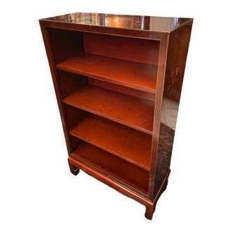 Bookcase bibus shelf with lacquered decoration Far East China Japan