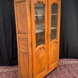 Showcase in walnut