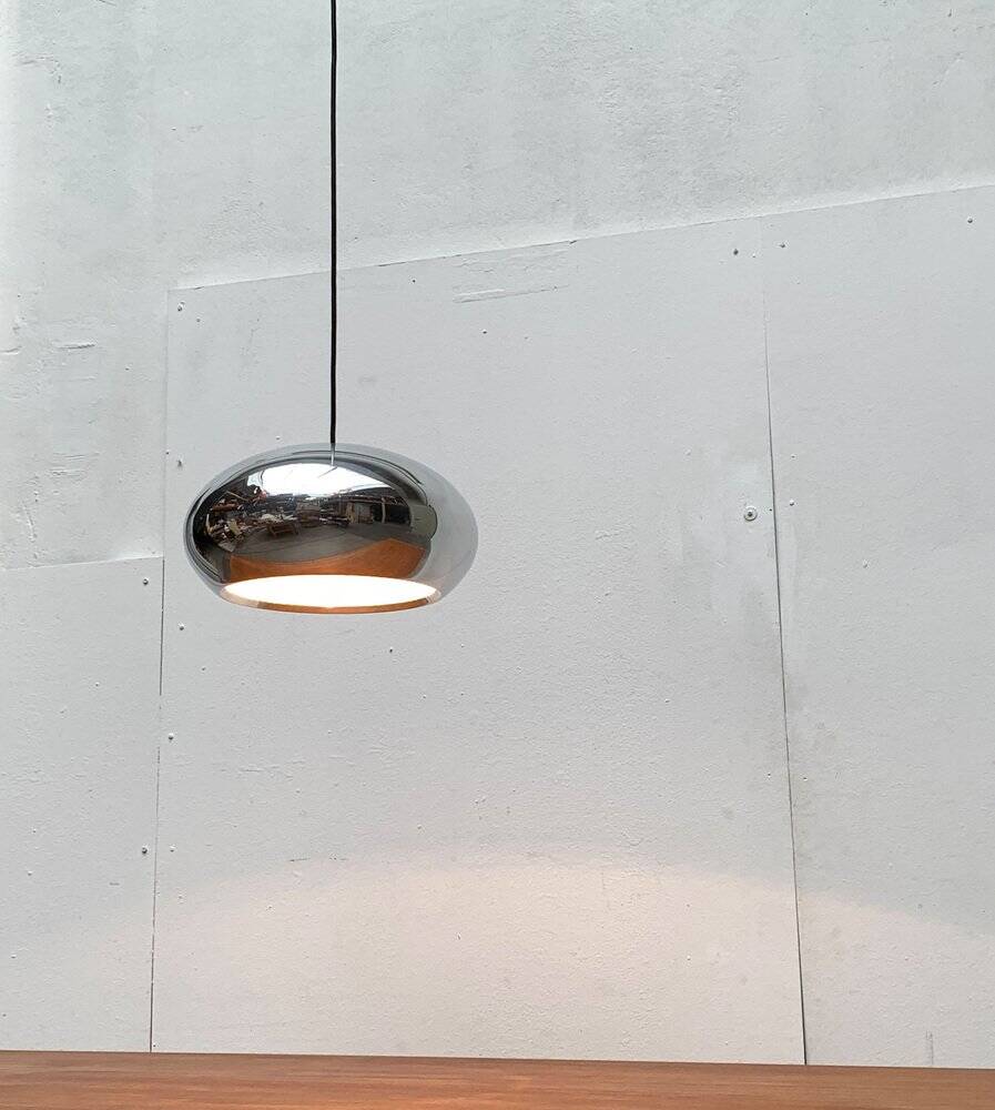 Mid-century Danish suspension light by Jo Hammerborg for Fog & Mørup, 1960s.