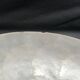 Round mother-of-pearl tray