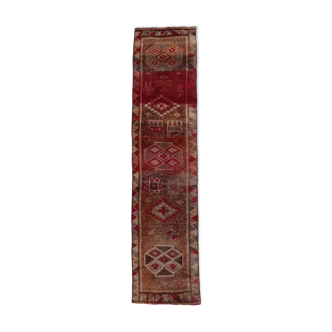 Turkish runner rug, 313x75 cm
