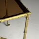 Table d'appoint en faux bambou