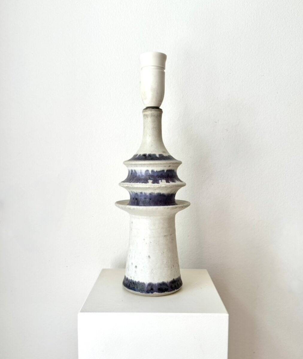 Danish ceramic lamp by Carl Cunningham-Cole for Kähler & Le Klint, 1960s