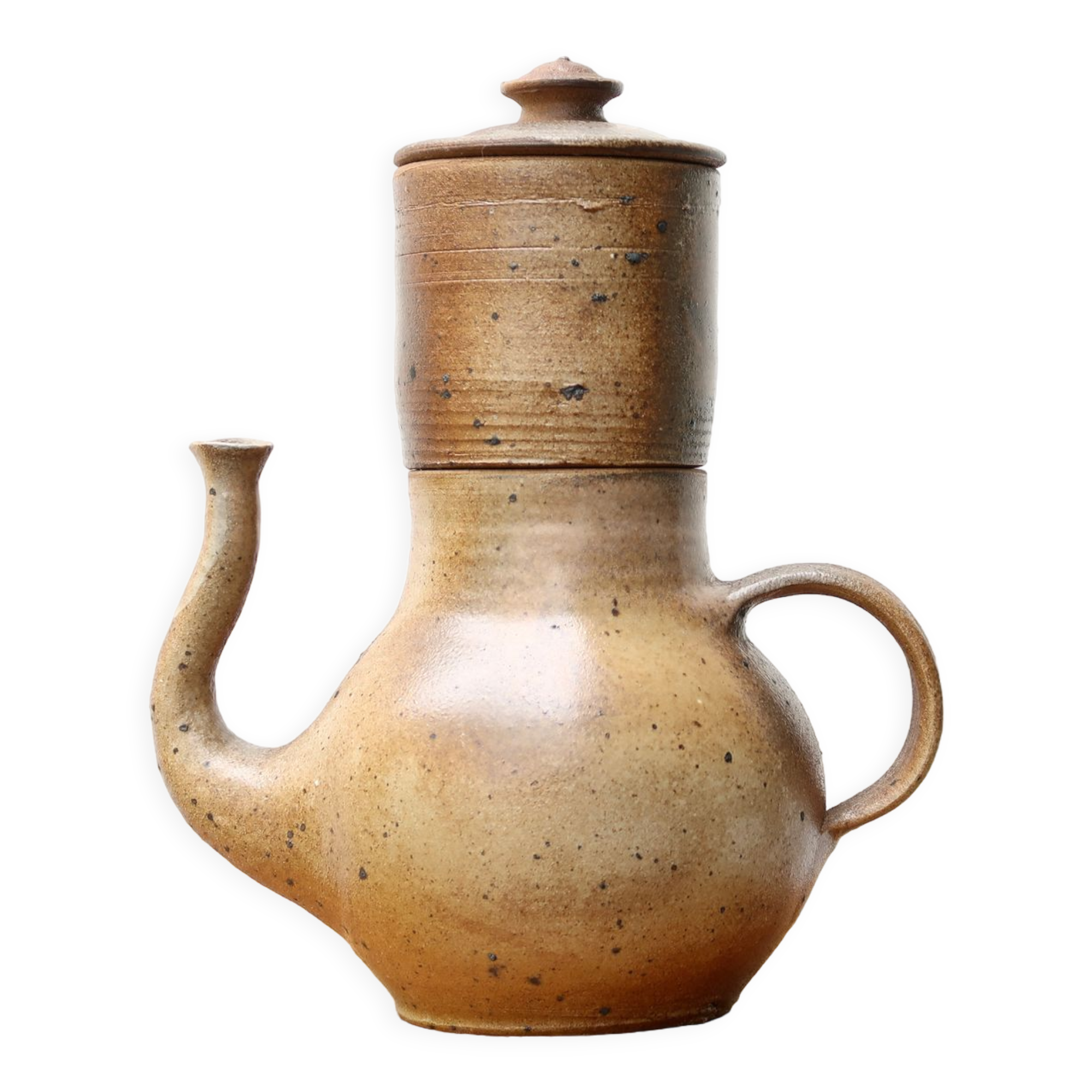 Jacky Coville's stoneware tea pot, 60s