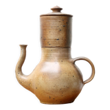 Cafetière théière en grès de Jacky Coville, années 60