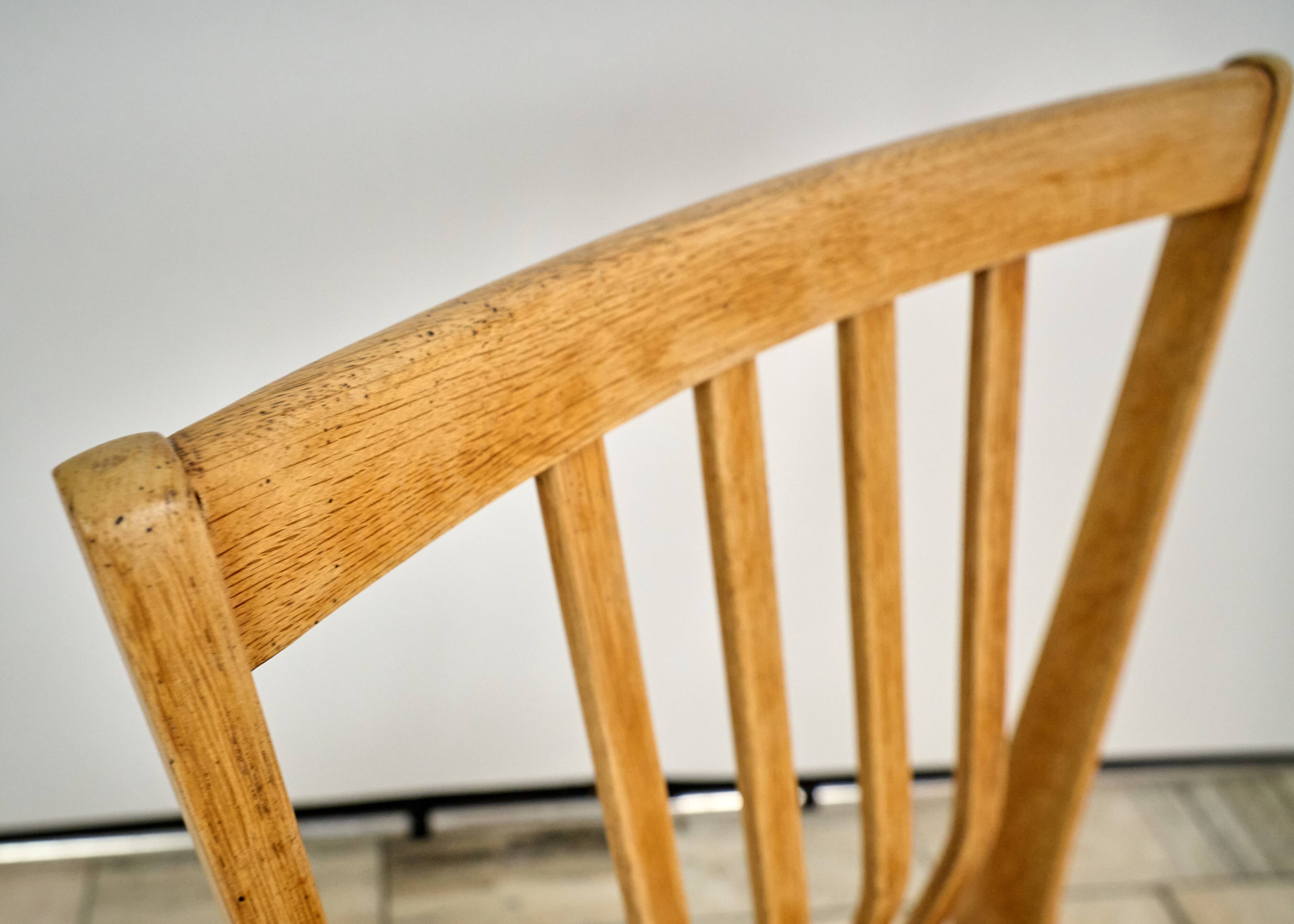 Set of 2 Dining Chairs, 1960s, Czechoslovakia