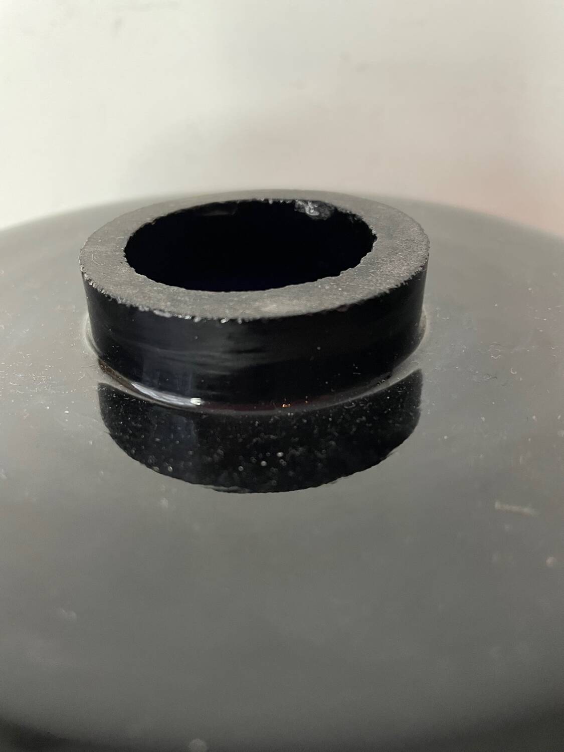 Art Deco vase and candle holder set