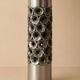 Brutalist table lamp in aluminium by Willy Luyckx for Aluclair, 1960s-1970s.