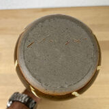 Pyrite stoneware bottle vase, Saint Philibert