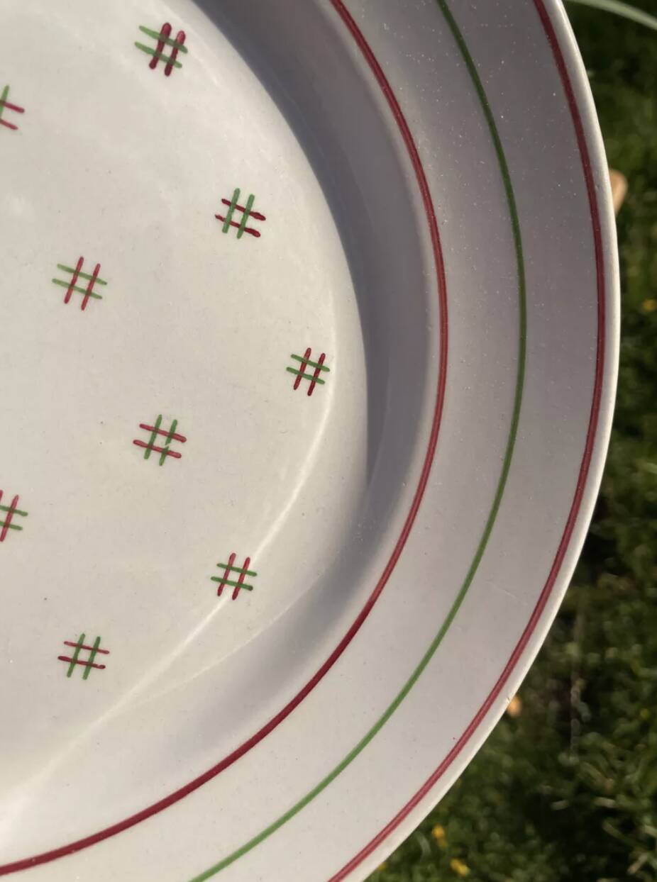 6 Lunéville flat plates