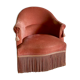 Fauteuil crapaud rose