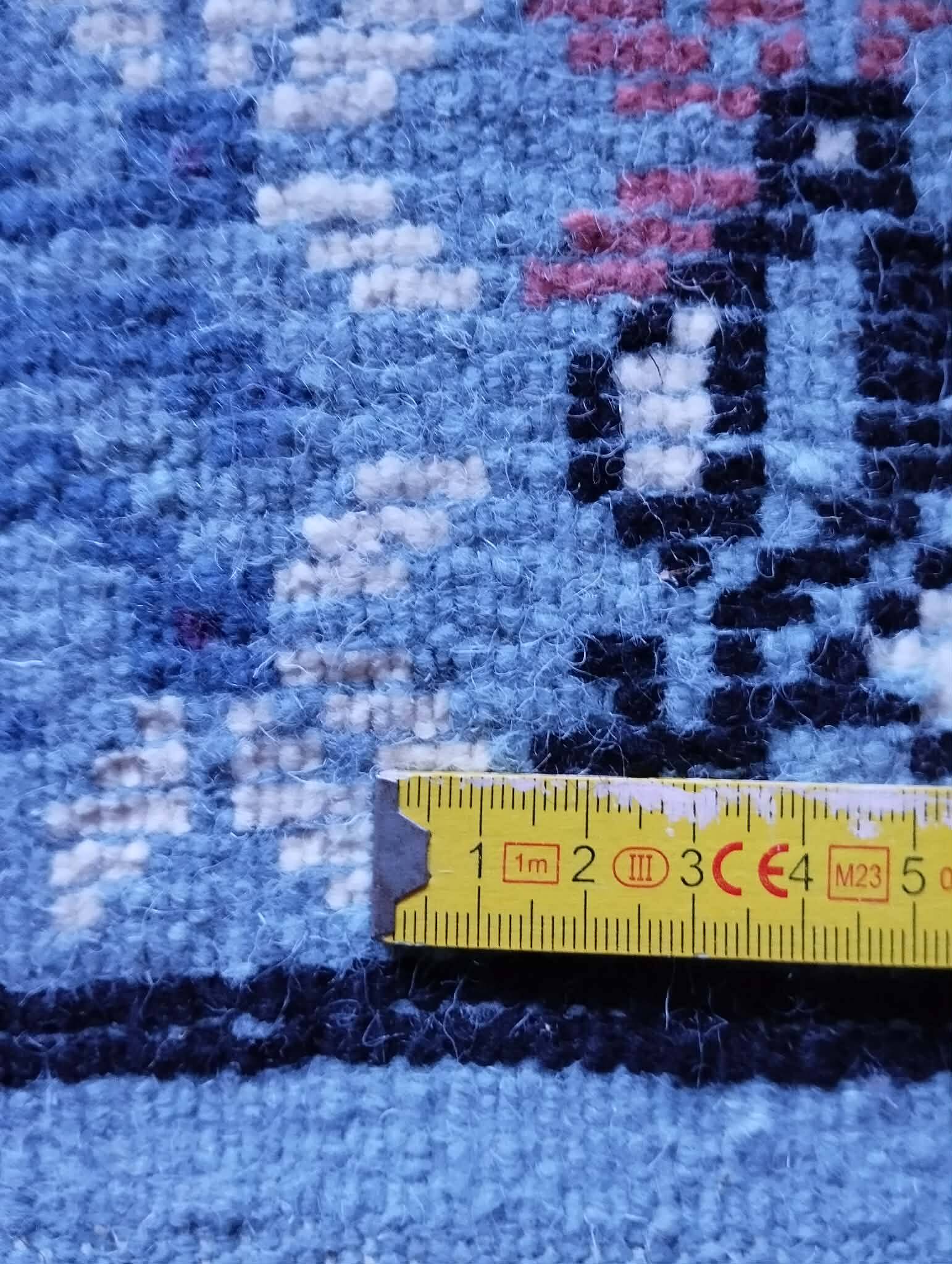 Handmade Kairouan Berber rug 188x103cm