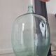 Clear blue demijohn