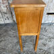 Antique Nightstand Light Wood Vintage Case