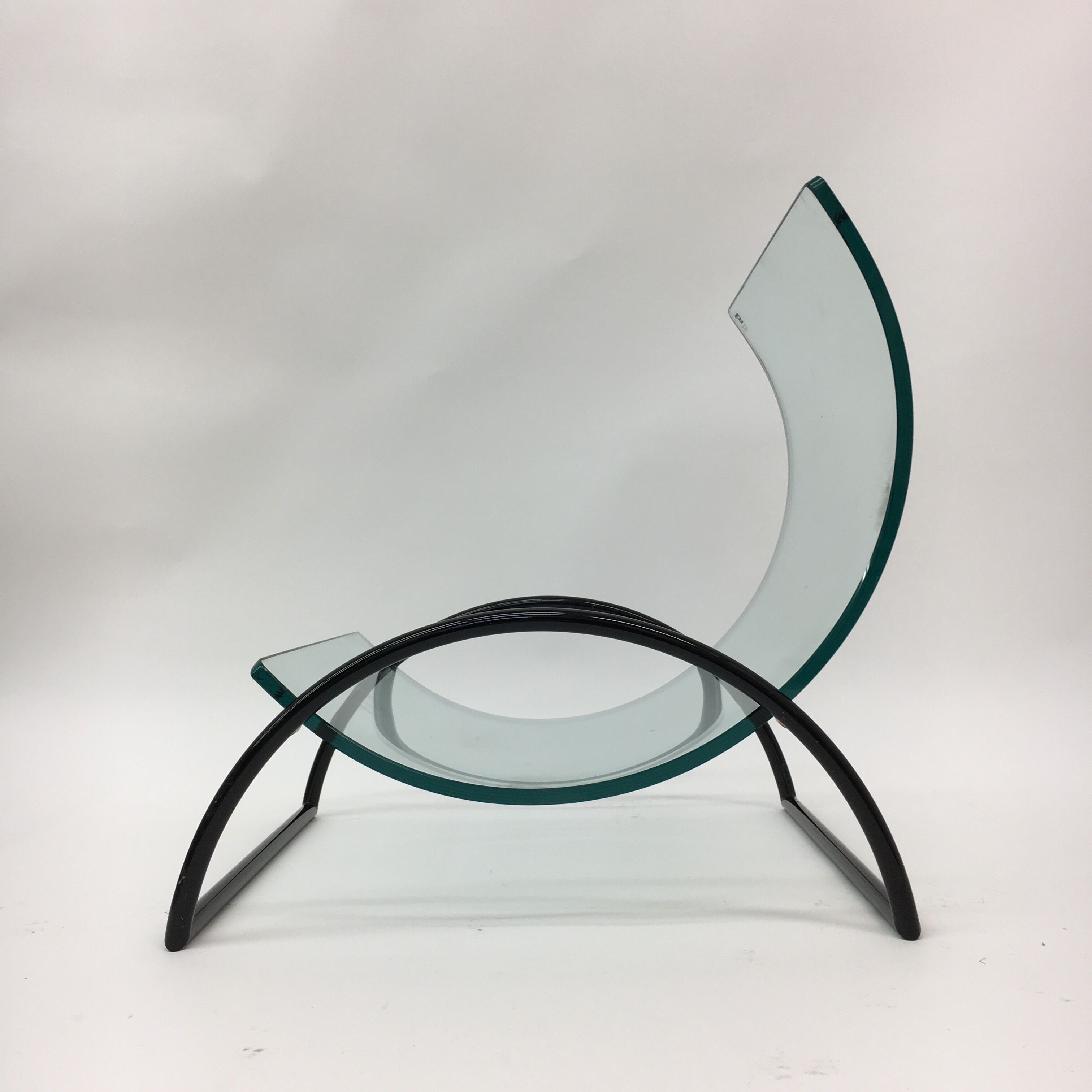 Italian magazine rack, 1980's, Gallotti & Radice