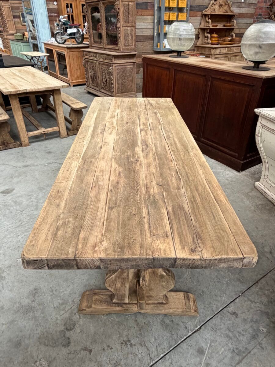 Monastery table and its 2 benches