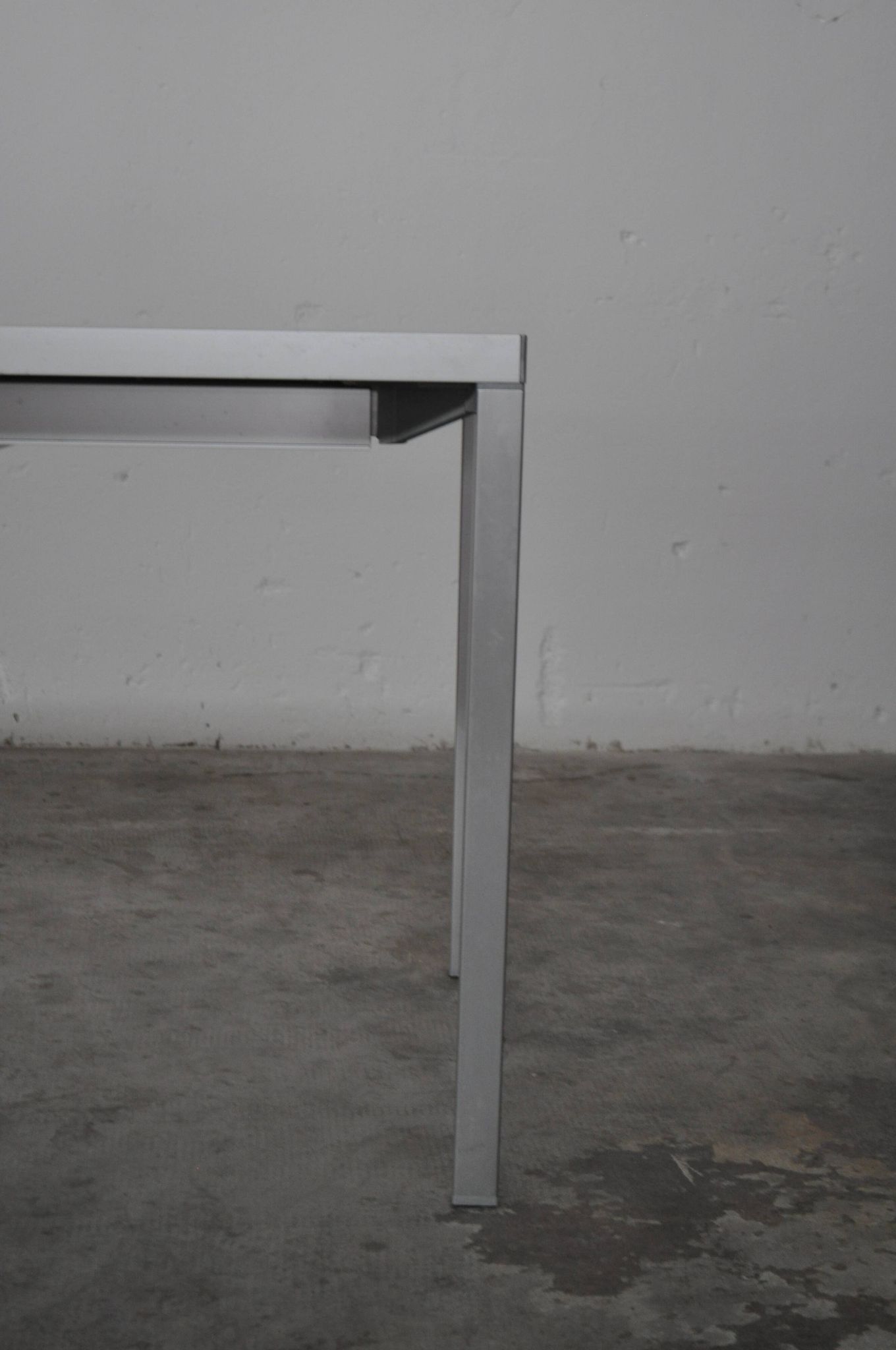 Bagutta Table and Aluminum Chairs by Opera Design for Ycami, 1980s, Set of 13