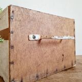 Old wooden box case